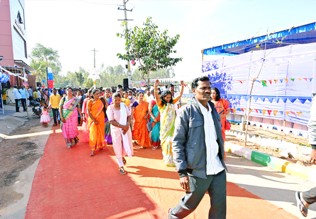 Bro Andrew Richard, Family along with the well-wishers of Grace Ministry inaugurated the Mega Prayer Centre / Church of Grace Ministry at Budigere in Bangalore, Karnataka with grandeur on Sunday, Jan 15th, 2023.